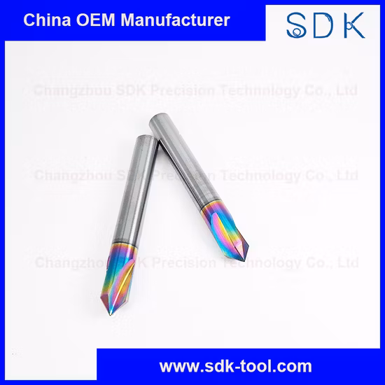 Customized Carbide Cutting Tool for Aluminum Mold, Tooling Fixture, 3c Industry (AE0302A)