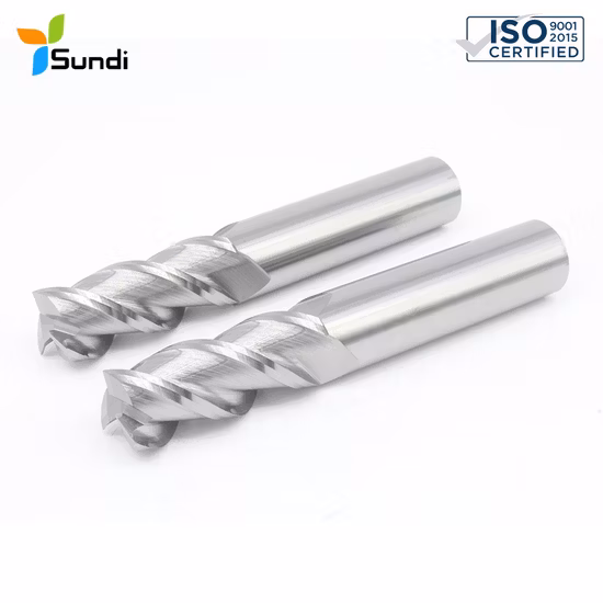 Universal CNC Milling Accessories Corner Rounding End Mill Carbide Milling Cutter