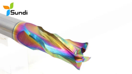 Carbide 4 Flutes 6mm Corner Rounding End Mill CNC Milling Cutter for Metal