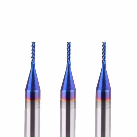 High Performance HRC65 Milling Cutter Micro End Mill for CNC