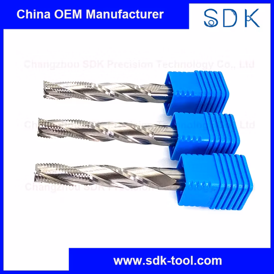 Tungsten Upcut Carbide Roughing and Finishing End Mills for Wood
