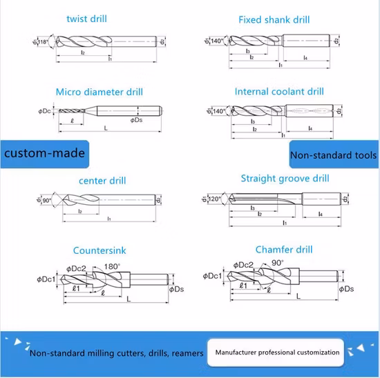 Solid Carbide Square End Mills HRC45/55/60